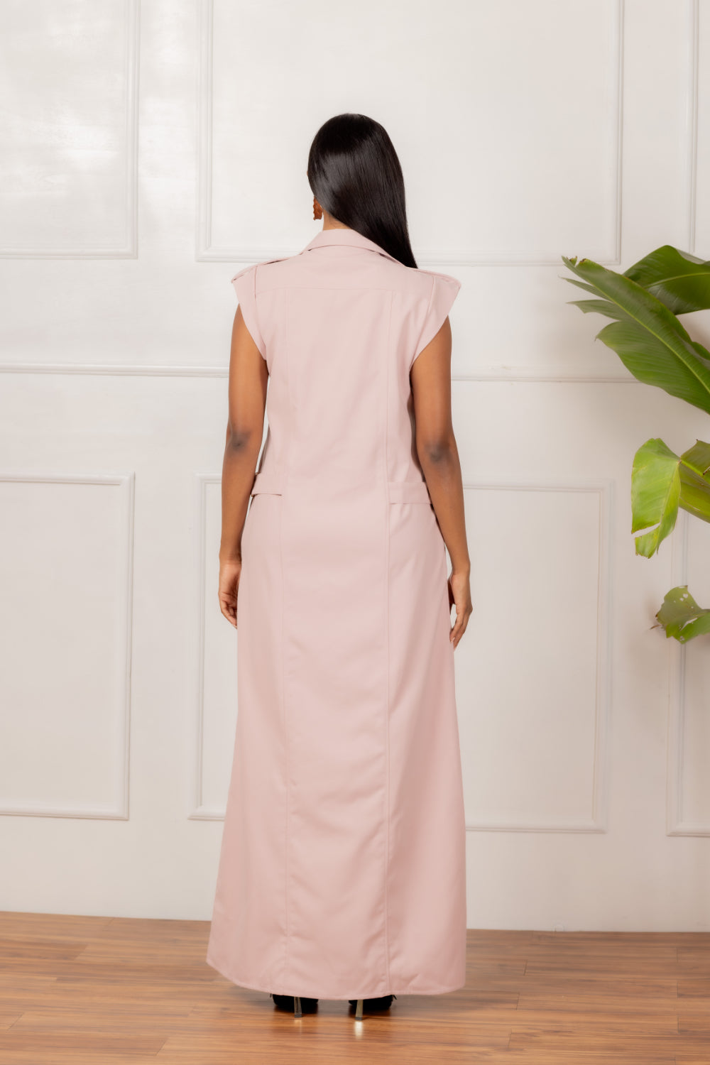 Aria Button down dress