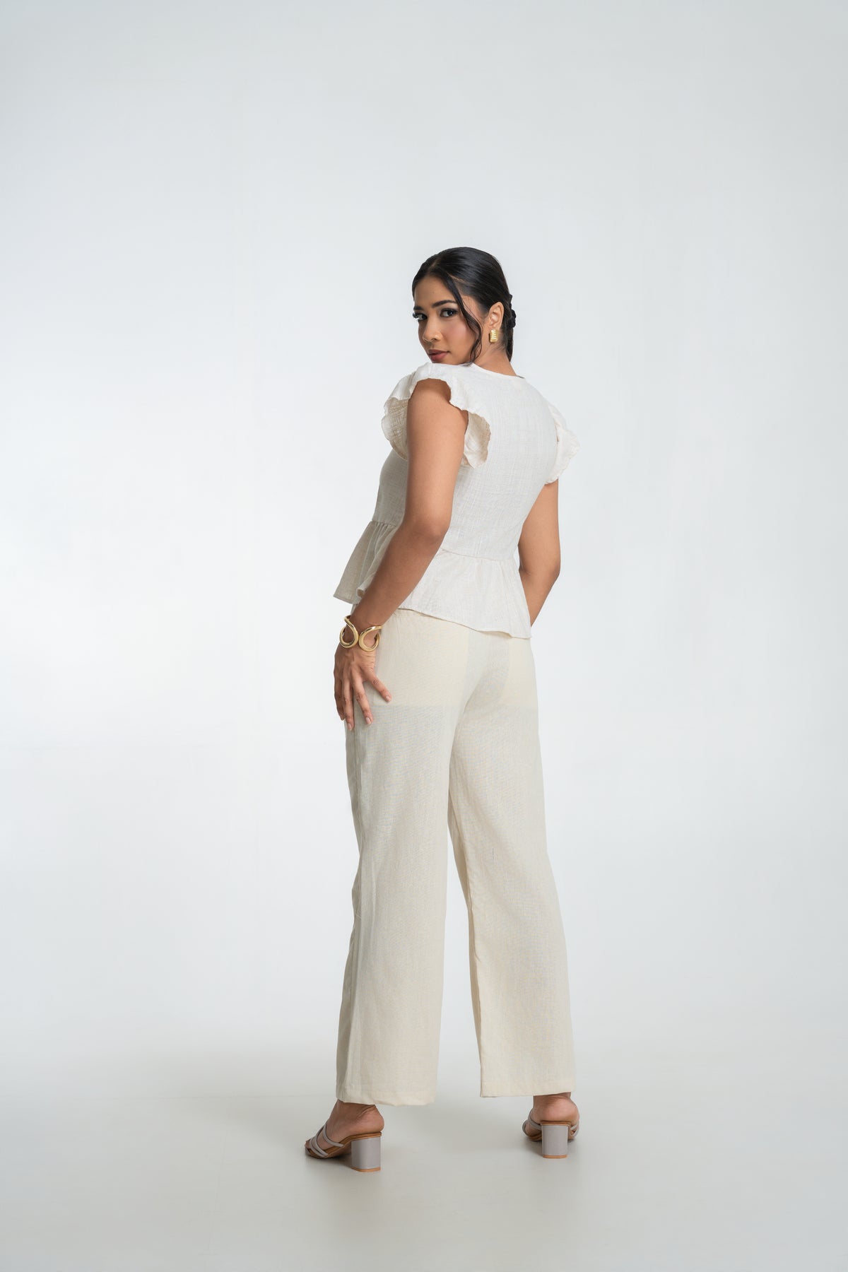 Zoya peplum top