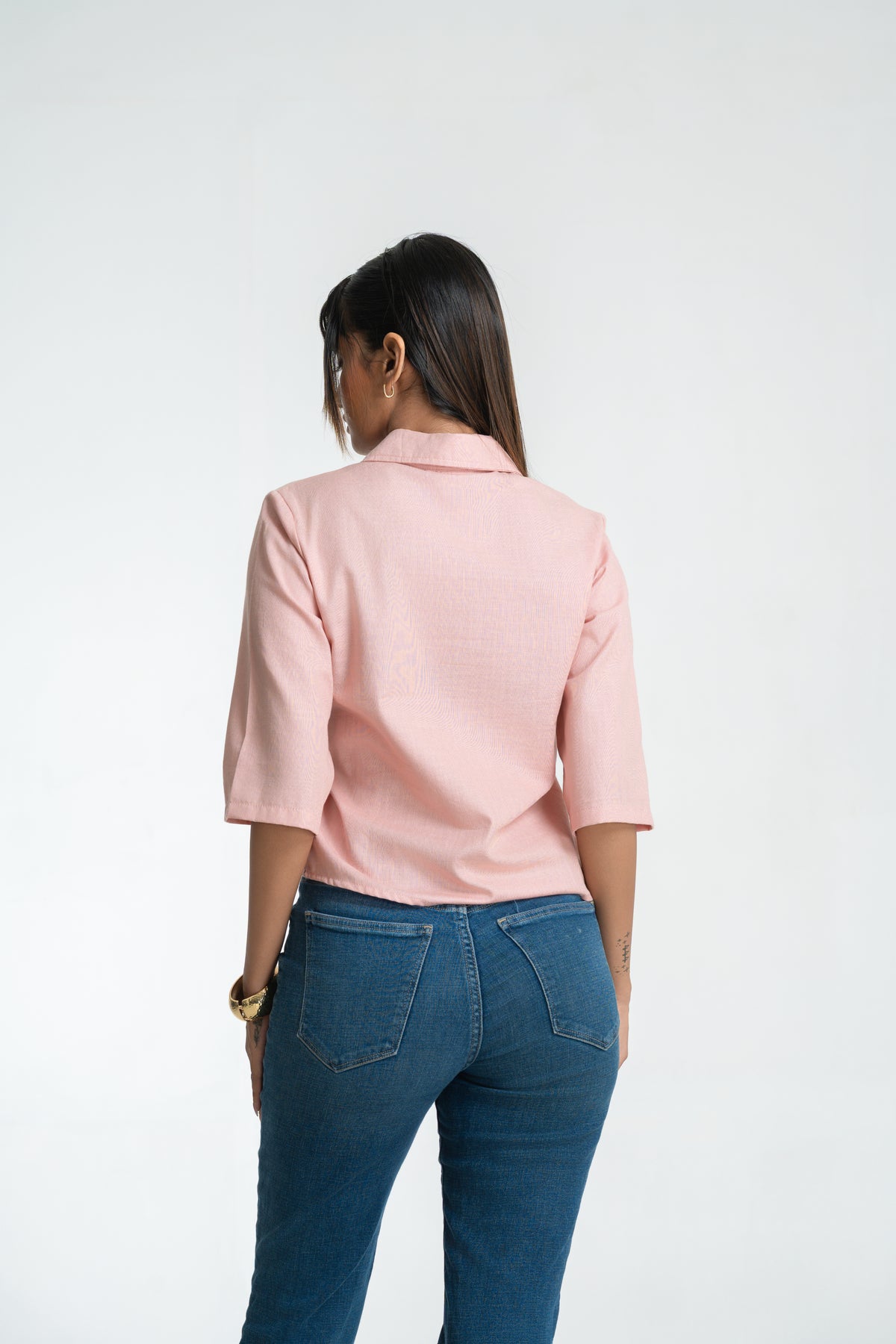 Rose Linen Shirt