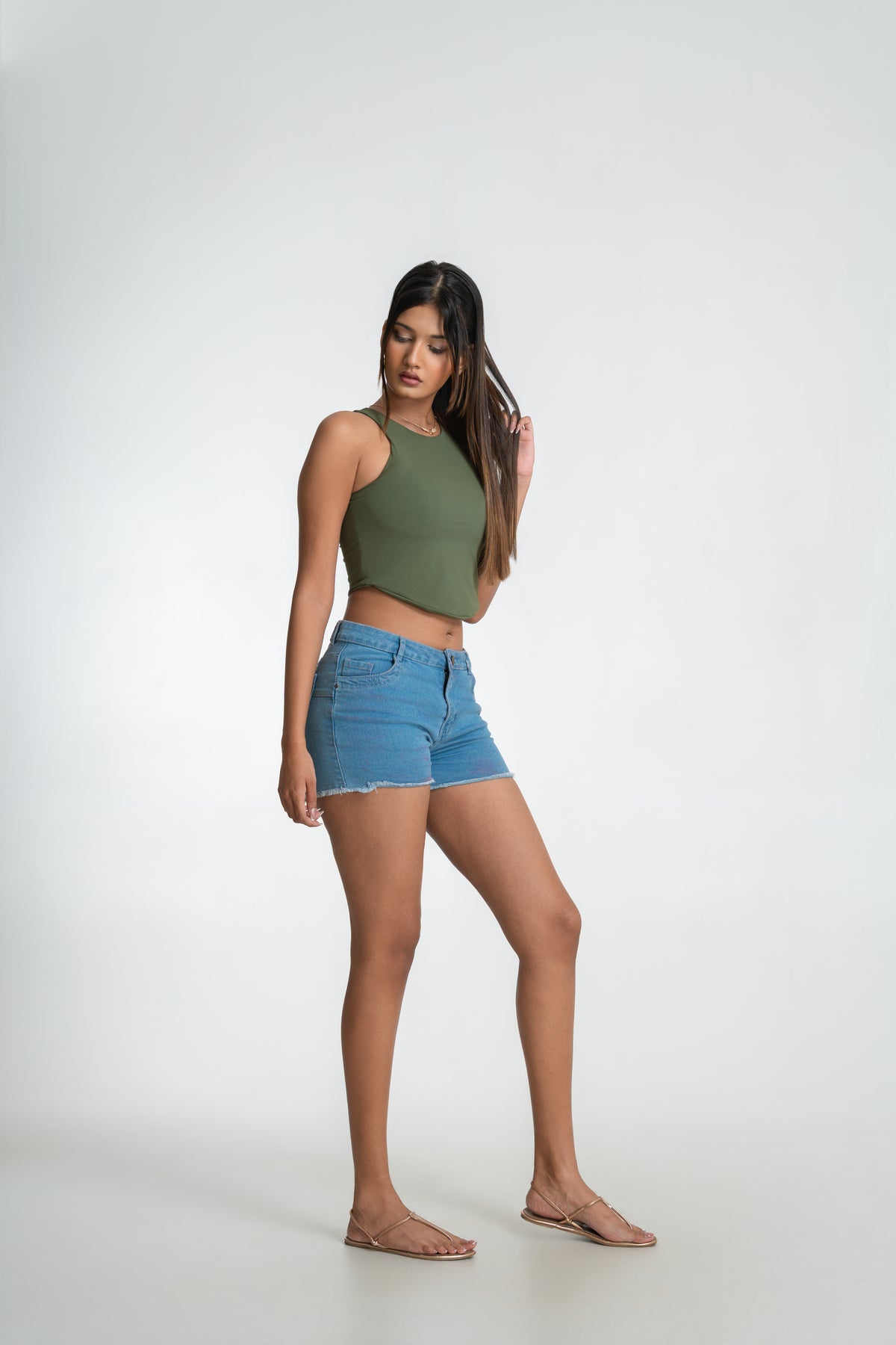 Zia cut out crop top