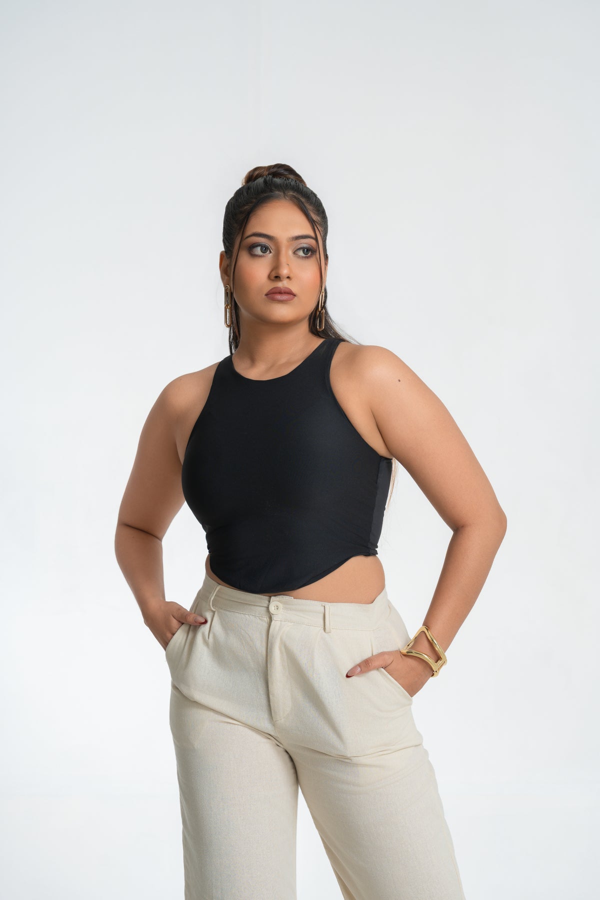 Zia cut out crop top